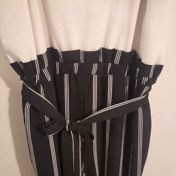 Express Jumpsuit with belt - Picture 2 of 7